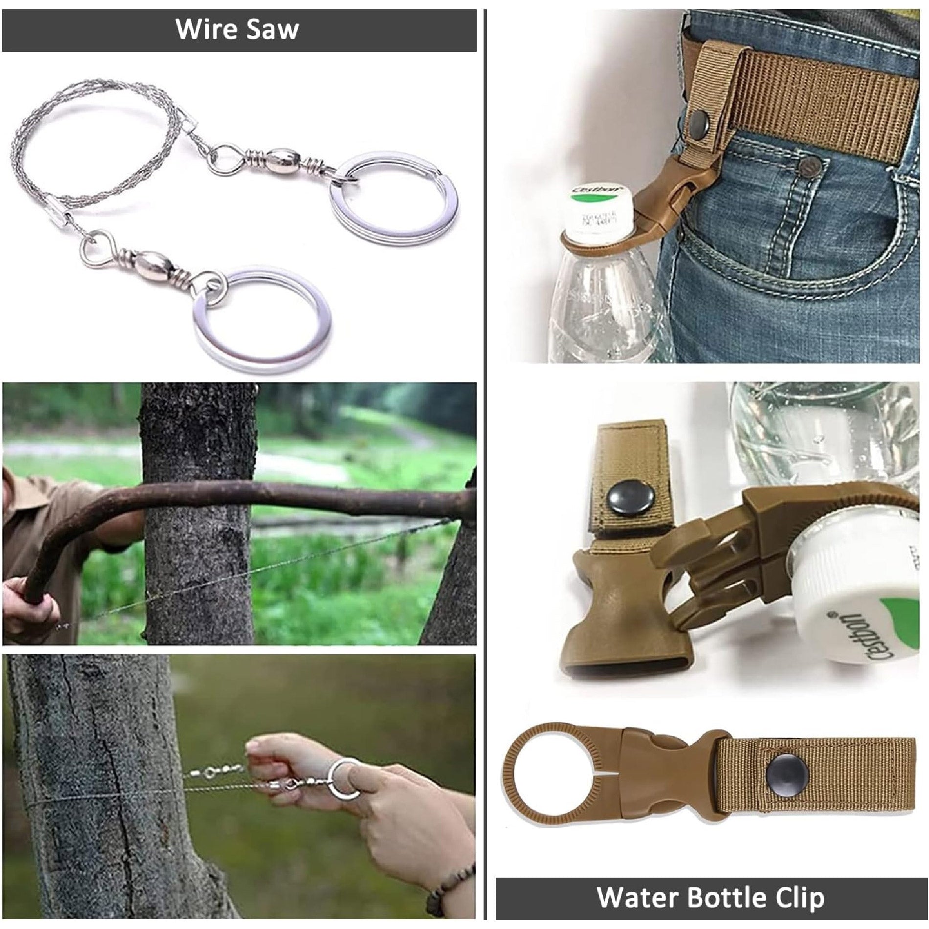 Kit de Supervivencia Tactical Pro - Camping
