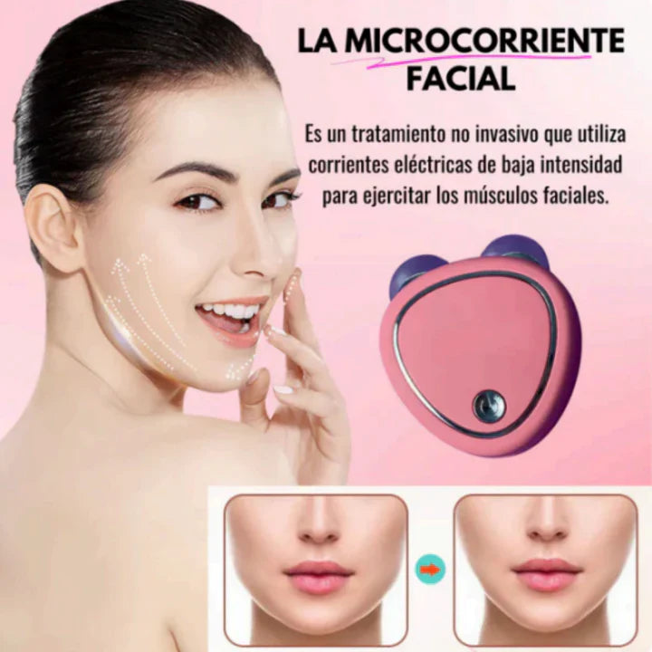 Masajeador Facial HV de Microcorriente