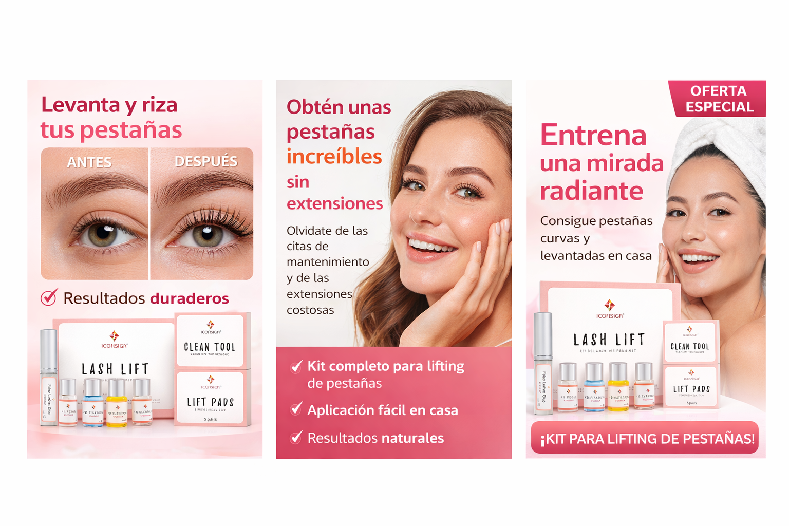 Kit Profesional Lifting de Pestañas