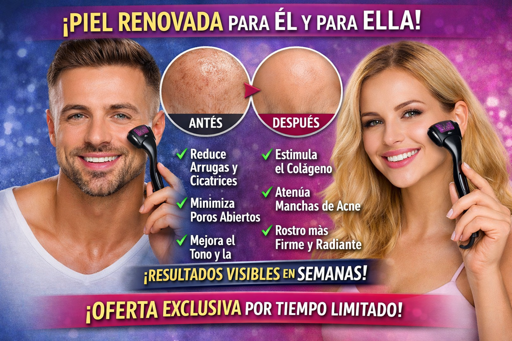 Dermaroller Profesional para Rostro